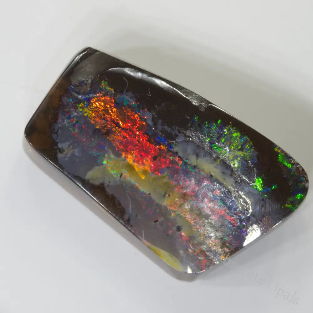 Cut boulder opal