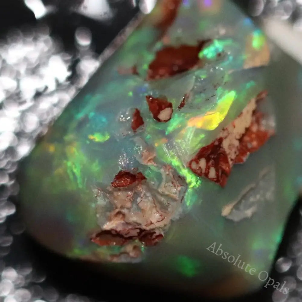 6.35 Cts Single Opal Rough Rub 13.0X11.3X8.6Mm