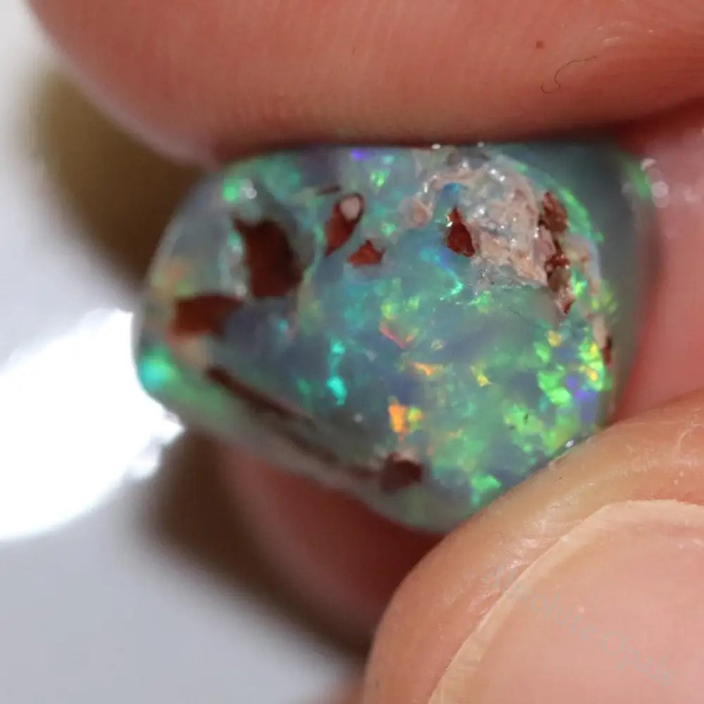 6.35 Cts Single Opal Rough Rub 13.0X11.3X8.6Mm