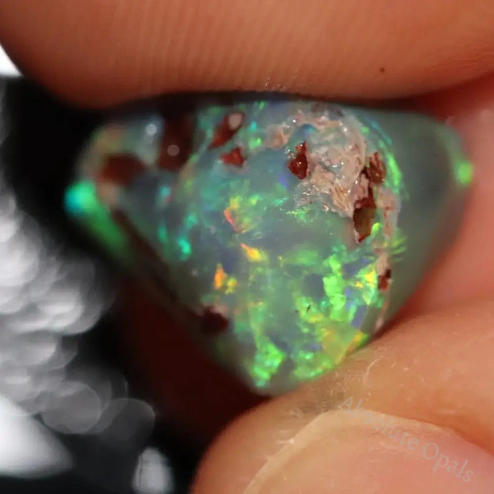 6.35 Cts Single Opal Rough Rub 13.0X11.3X8.6Mm