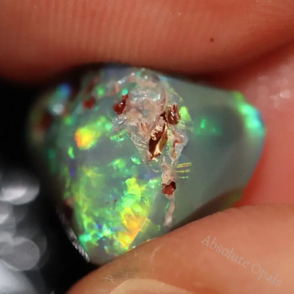 6.35 Cts Single Opal Rough Rub 13.0X11.3X8.6Mm