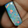 6.4 Cts Australian Opal Doublet Stone Rub Lightning Ridge