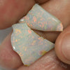 6.4 Cts Australian Rough Opal Lightning Ridge -Rubs X2