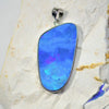 Australian Doublet Opal with Silver Pendant