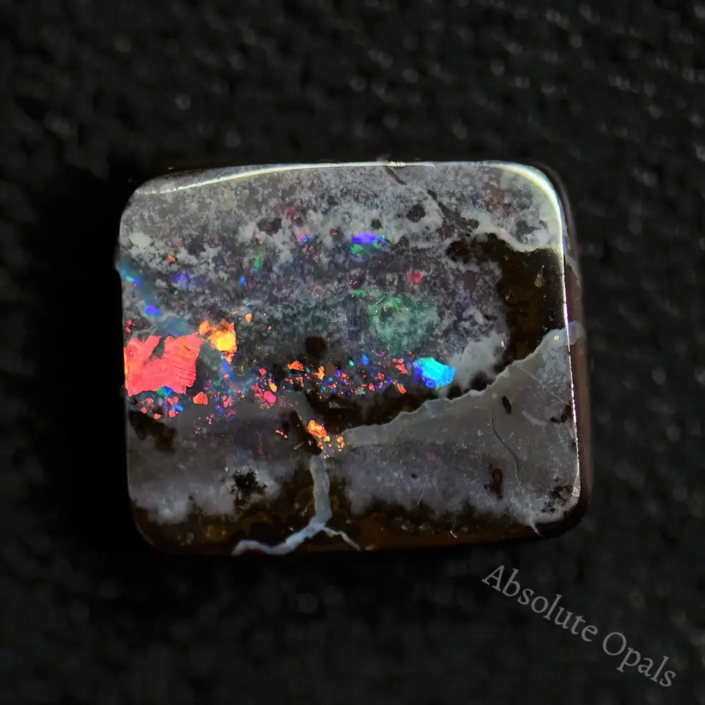 Australian Boulder Opal, Cut Stone