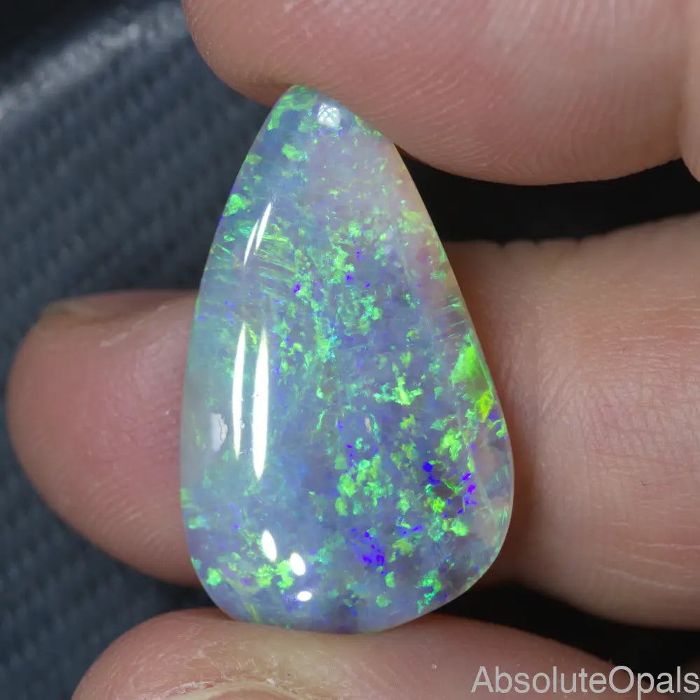 opal cut stone specimen green