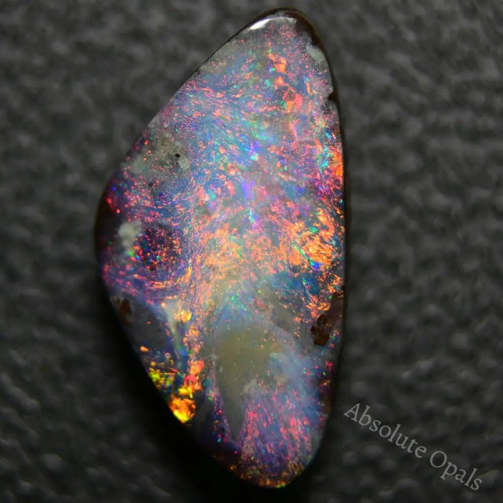 6.74 Cts Australian Boulder Opal Cut Stone