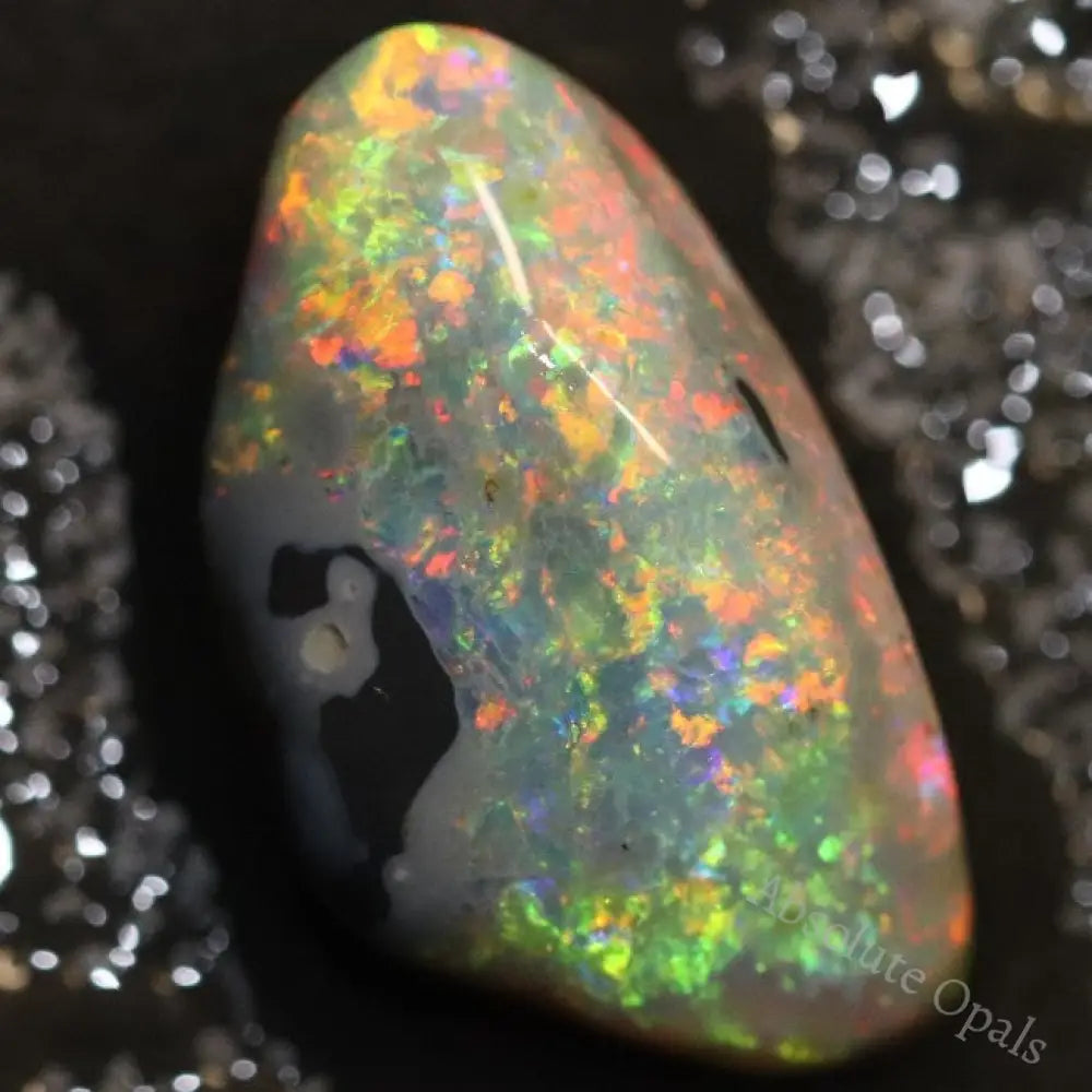 6.75 Cts Single Opal Rough Gem Stone 17.5X10.2X7.4Mm