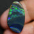 6.80 Cts Australian Black Opal Solid Loose Cut Stone Lightning Ridge