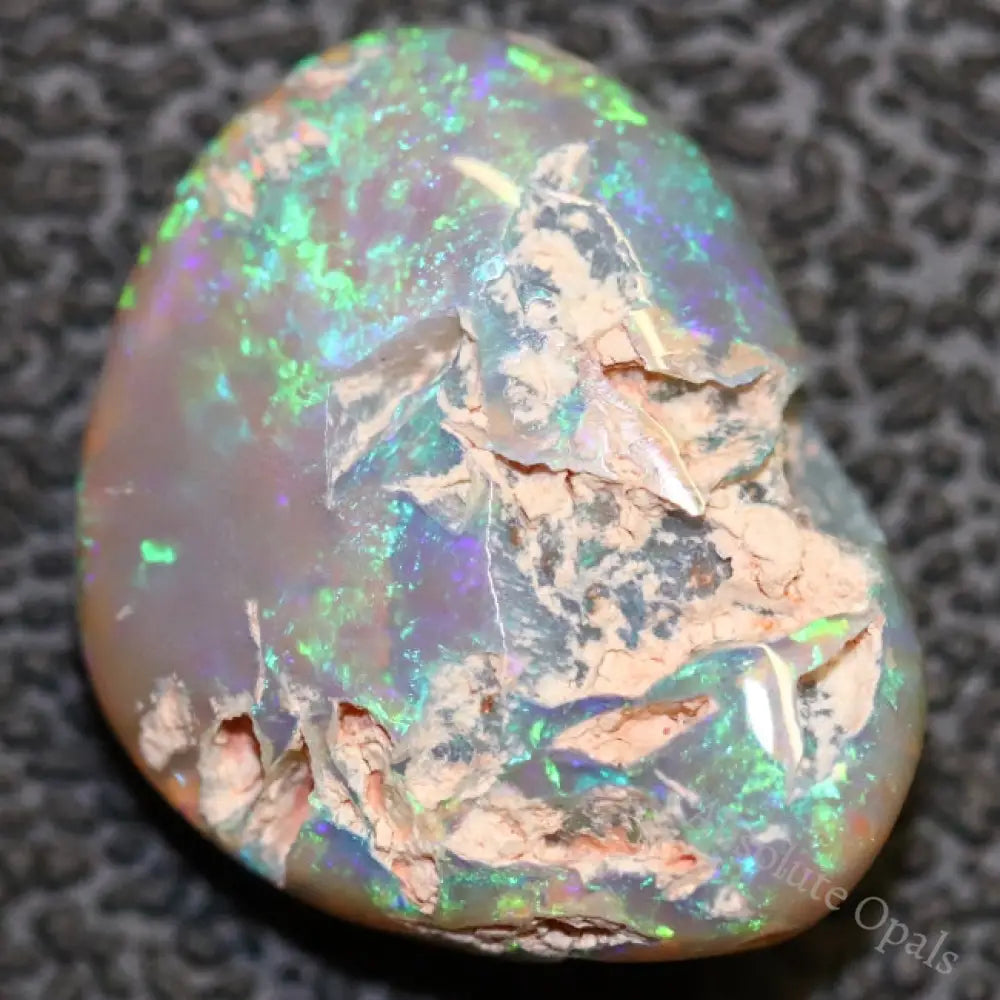 6.85 Cts Australian Opal Rough Lightning Ridge Polished Specimen