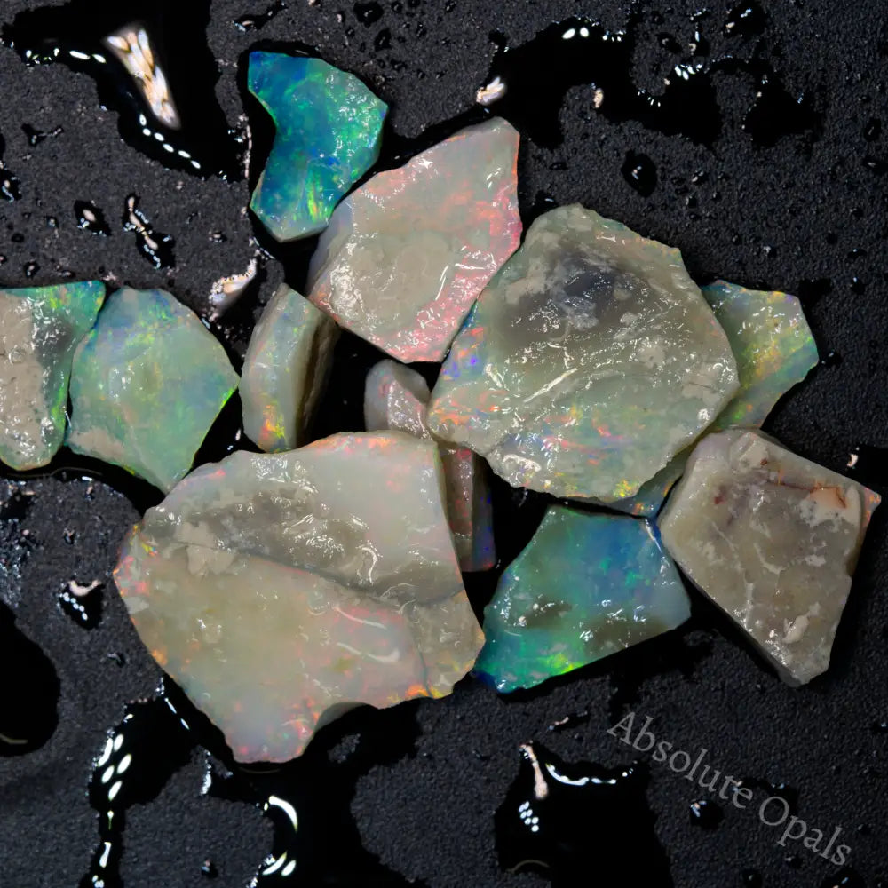 red roough opal