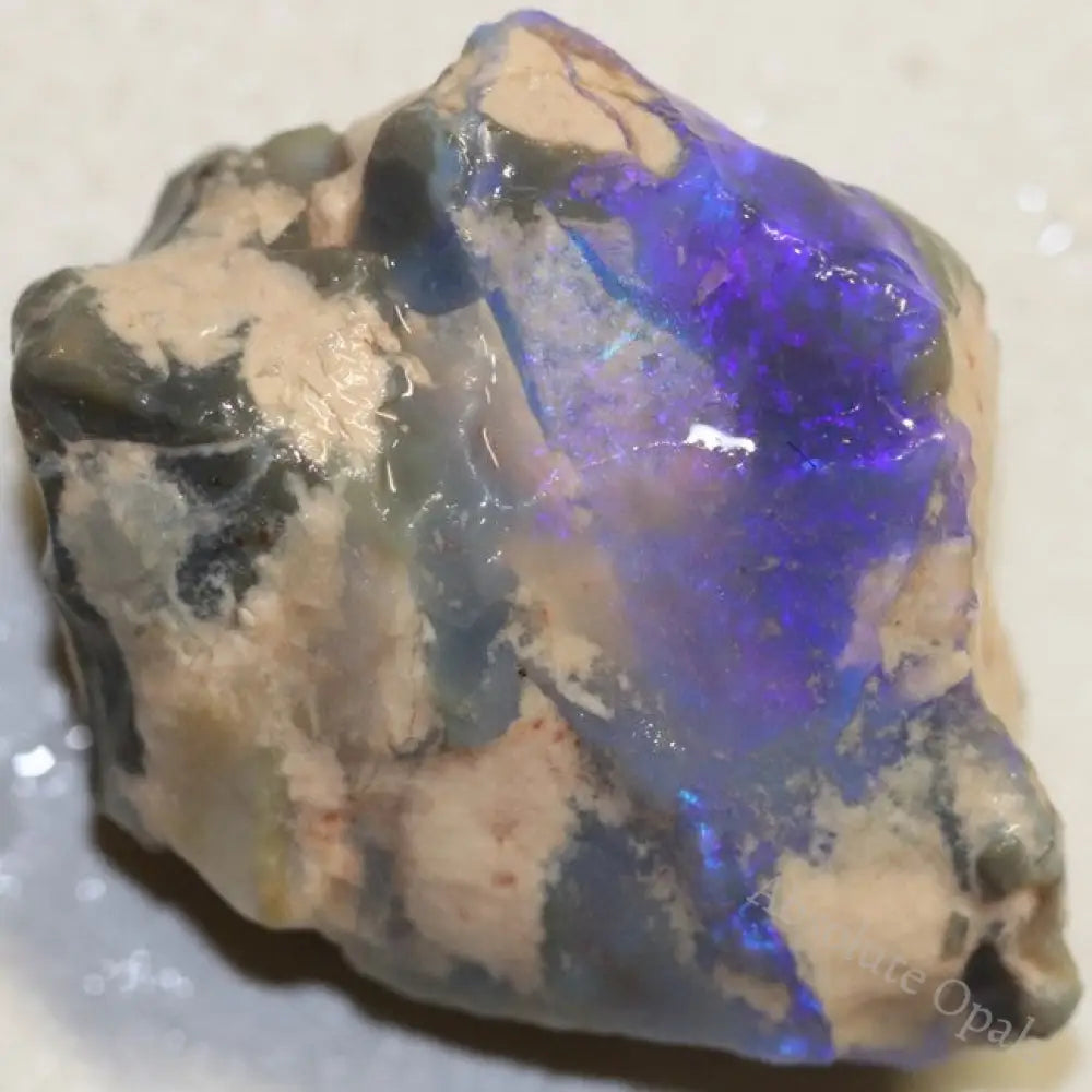 61.35 Cts Australian Lightning Ridge Opal Rough For Carving