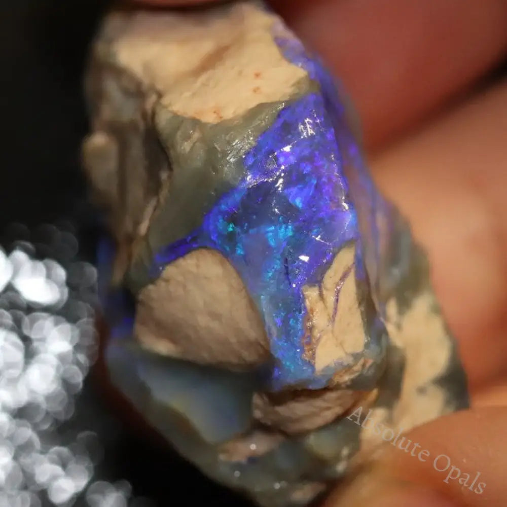 61.35 Cts Australian Lightning Ridge Opal Rough For Carving