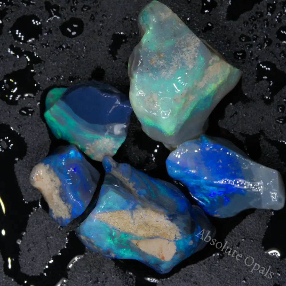 Rough opal parcel