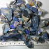 614 cts Rough Black Opal Parcel Lightning Ridge -Potch and Colour