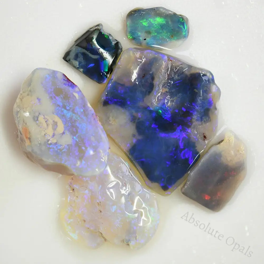 62.0 Cts Australian Rough Opal Parcel Lightning Ridge