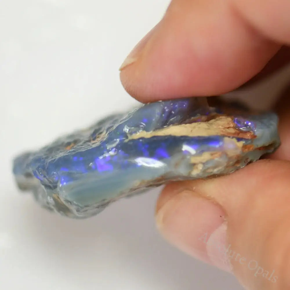 63.5 Cts Australian Opal Rough Lightning Ridge For Carving