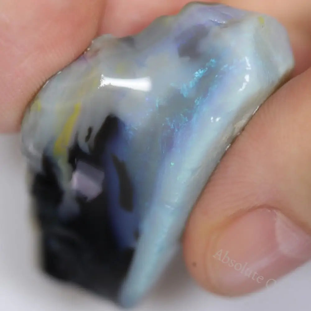 64.35 Cts Australian Lightning Ridge Opal Rough For Carving