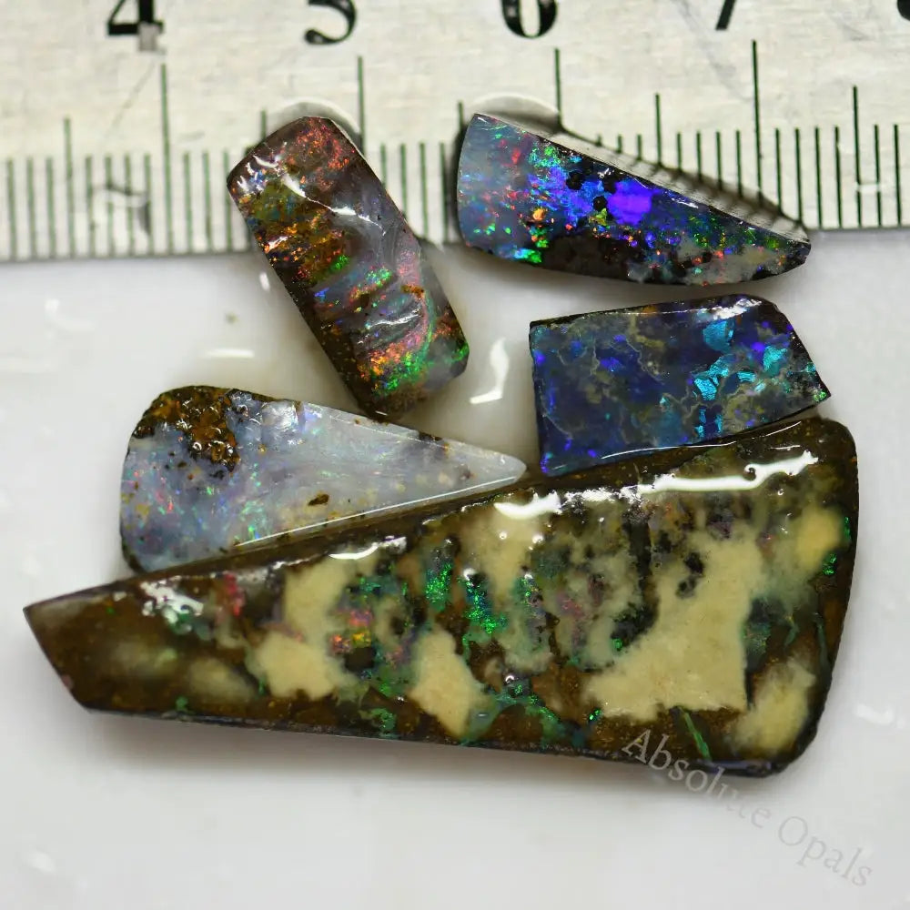 Australian Boulder Opal Rough Parcel