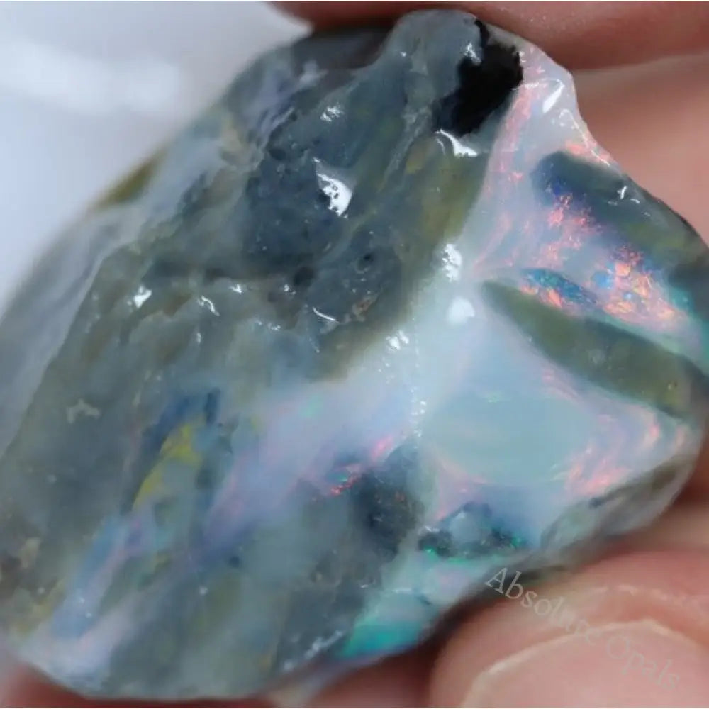 65.40 Cts Single Opal Rough For Carving 32.5X24.6X14.3Mm