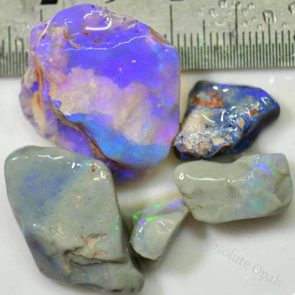 65.5 Cts Australian Rough Opal Parcel Lightning Ridge