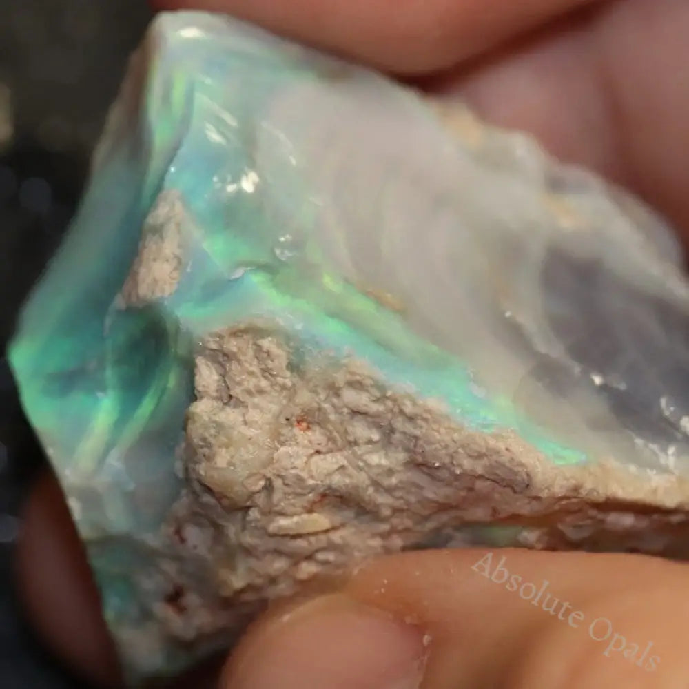 65.55 Cts Single Opal Rough For Carving 35.3X30.5X16.5Mm