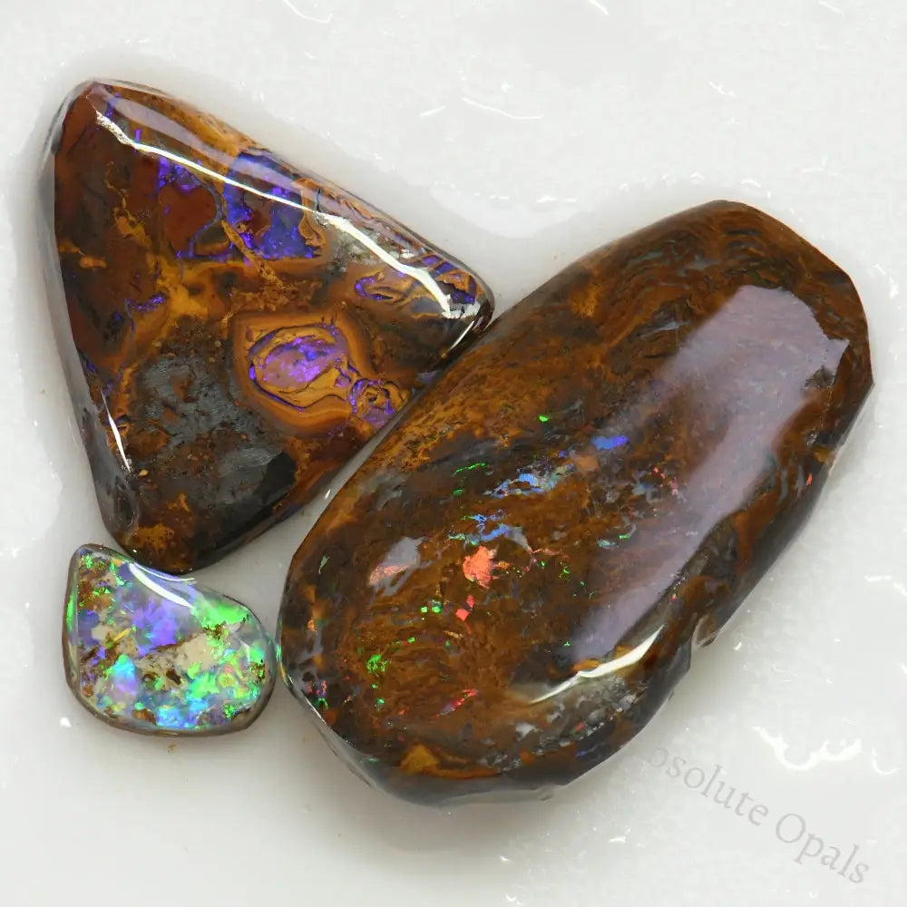 Australian Boulder Opal Rough Parcel