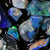 Australian Rough Black Opal Parcel, Lightning Ridge Offcuts