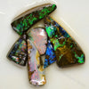 67.55 Cts Australian Boulder Opal Rough Parcel - Rubs