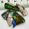 67.55 Cts Australian Boulder Opal Rough Parcel - Rubs