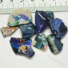 68.5 Cts Australian Rough Black Opal Parcel Lightning Ridge - Potch And Colour Offcuts Cmr