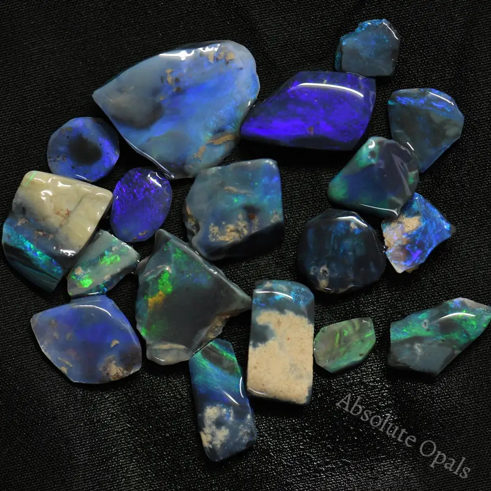 Australian Rough Opal Parcel Lightning Ridge Mining Offcuts