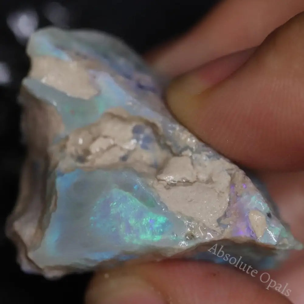 69.40 Cts Single Opal Rough For Carving 33.3X25.3X23.1Mm