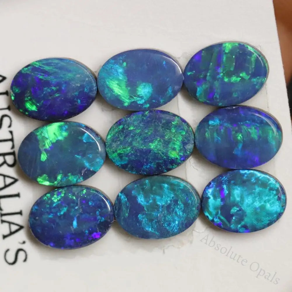 Australian Opal, Doublet Stone, Cabochon