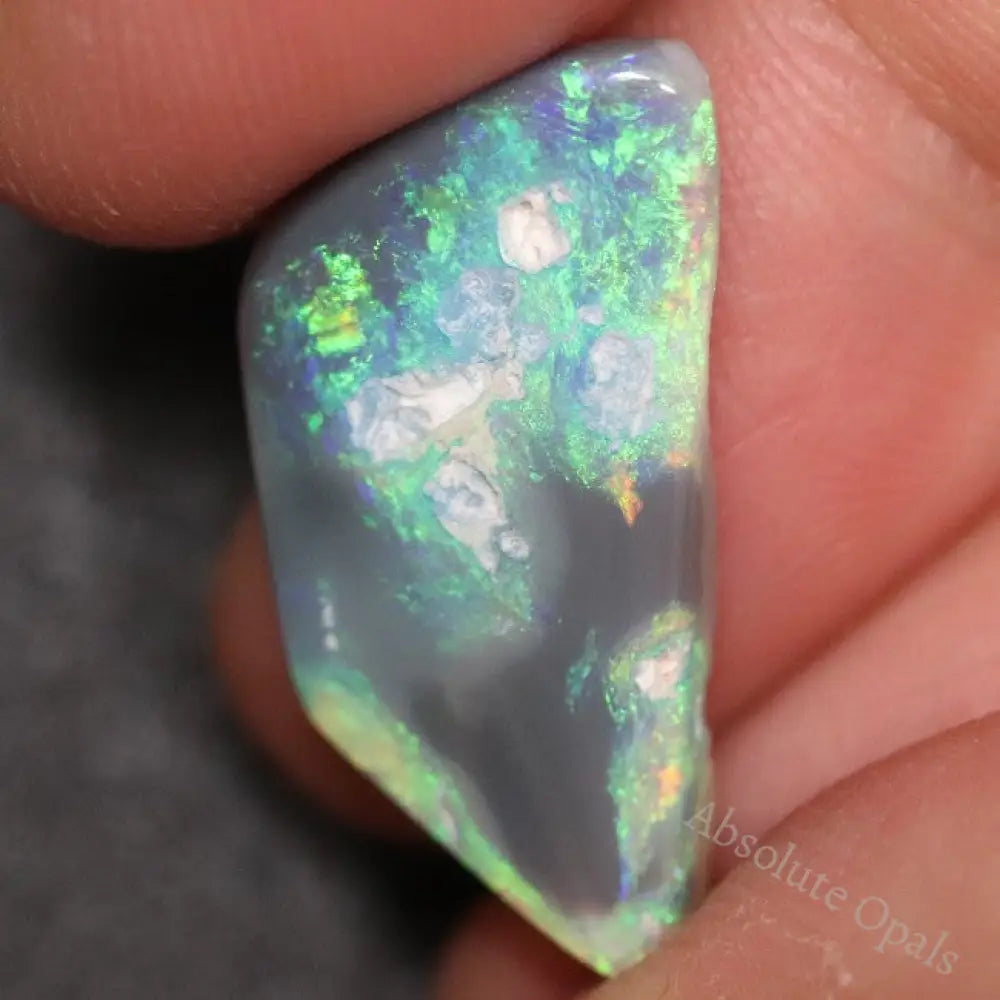 Australian Semi Black Opal Rough, Lightning Ridge, Polished Specimen