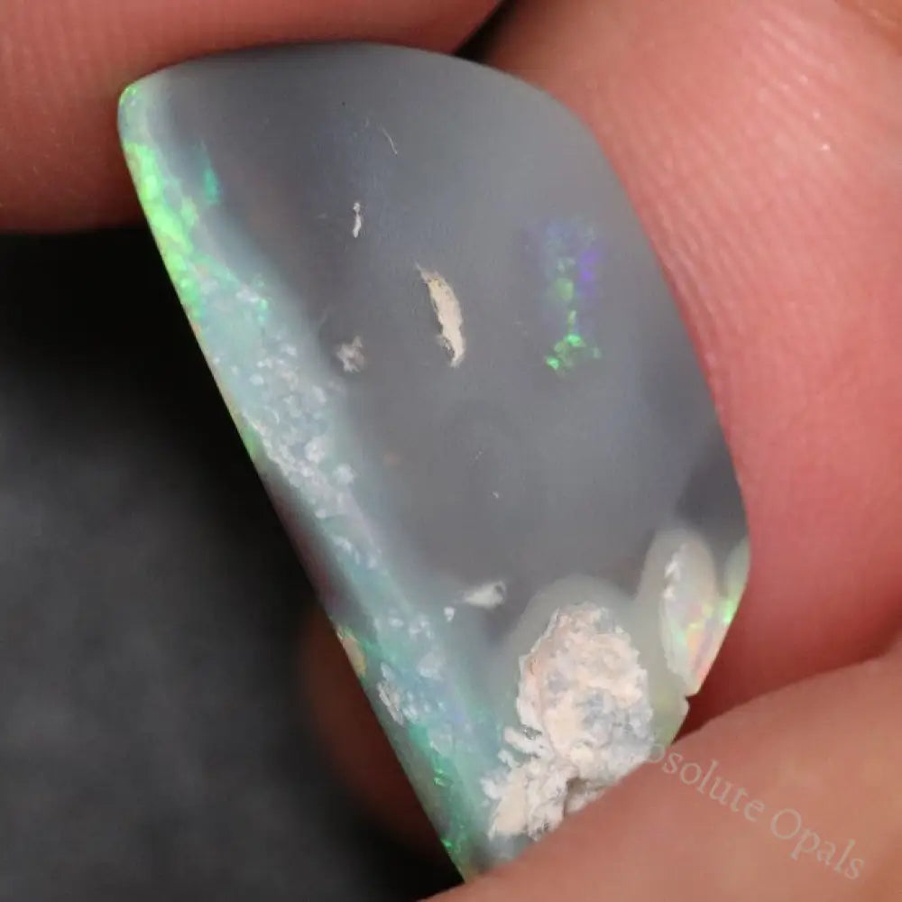 7.0 Cts Australian Semi Black Opal Rough Lightning Ridge Polished Specimen