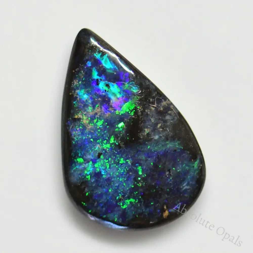 Australian Boulder Opal, Cut Stone