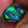 7.09 Cts Australian Black Opal Solid Stone Lightning Ridge