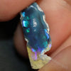 7.20 Cts Australian Black Opal Rough Lightning Ridge Polished Specimen Natural Blue Stone