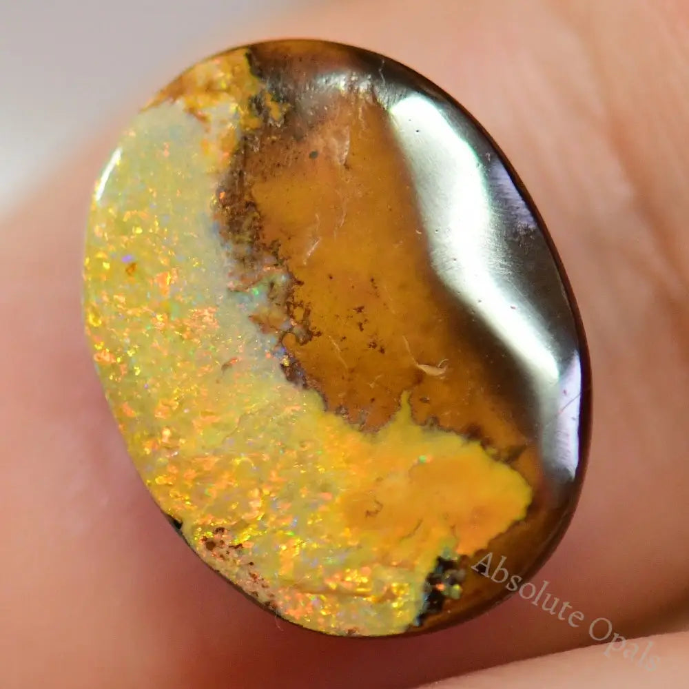 7.20 Cts Australian Boulder Opal Cut Stone