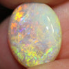 7.20 Cts Semi Black Crystal Opal Solid Lightning Ridge Cabochon Loose Stone