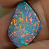 7.3 Cts Australian Opal Doublet Stone Rub Rough Lightning Ridge