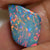 7.3 Cts Australian Opal Doublet Stone Rub Rough Lightning Ridge