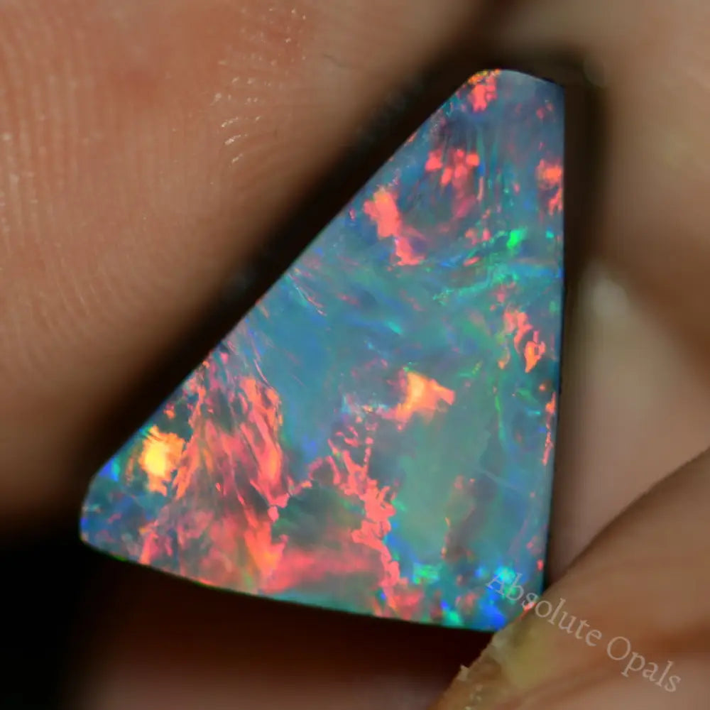 7.5 Cts Australian Opal Doublet Stone Rough Rub Lightning Ridge