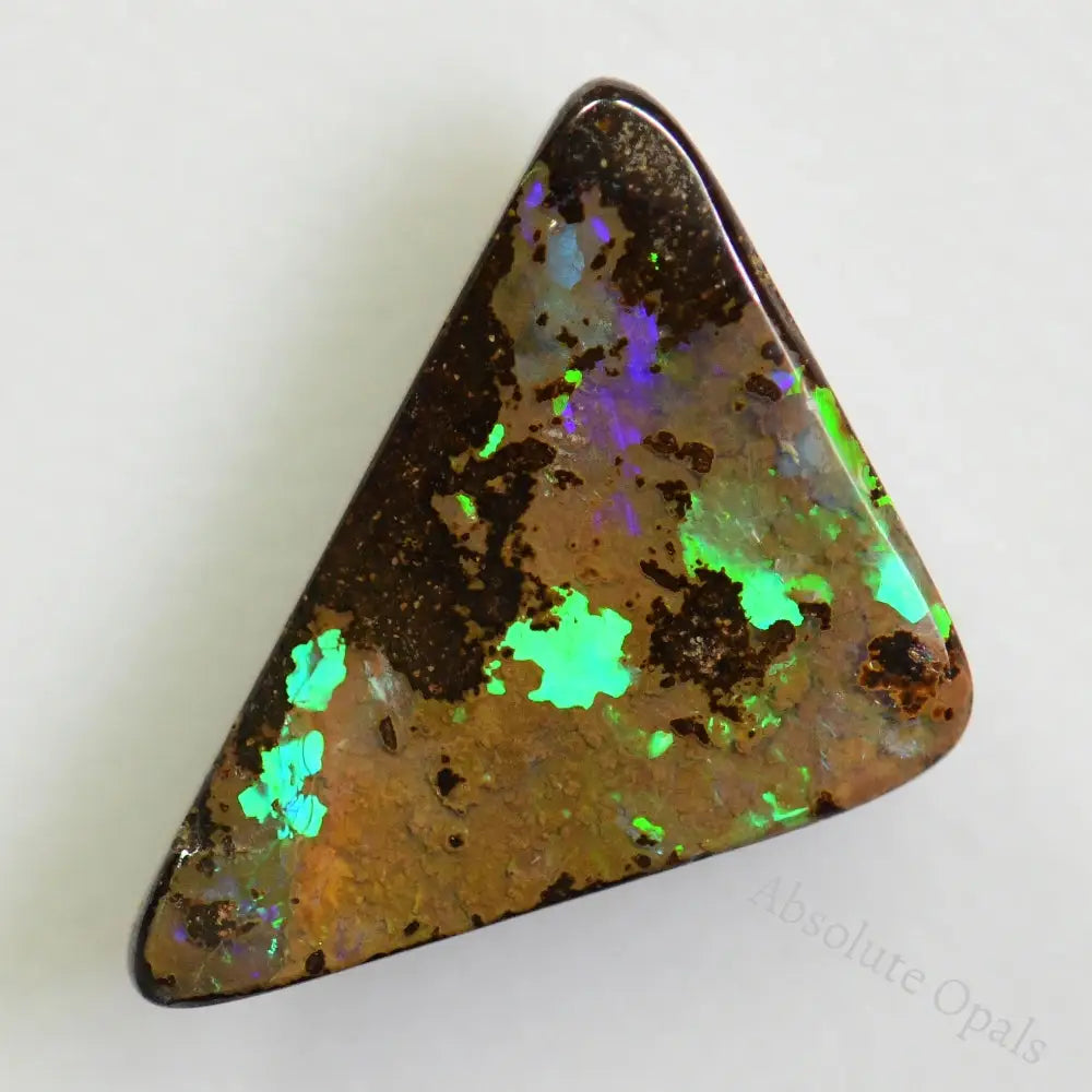 Australian Boulder Opal, Cut Stone