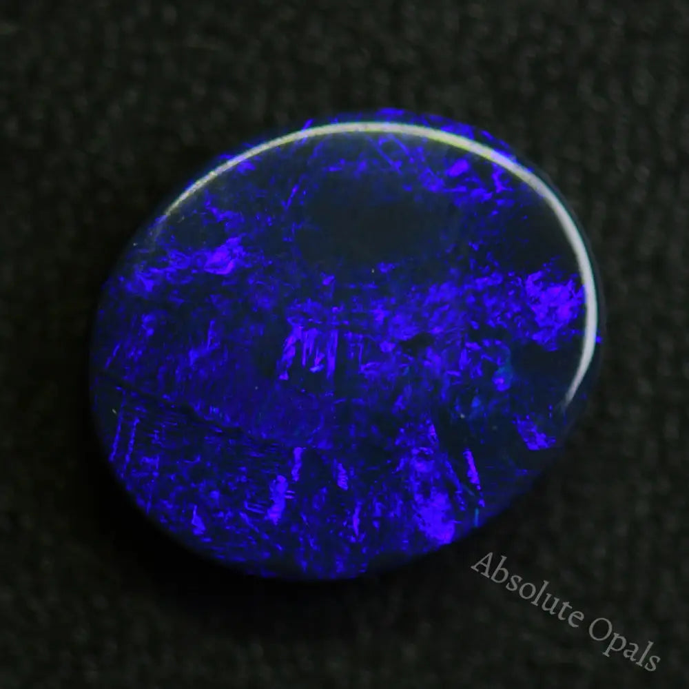 Australian Black Opal Solid Lightning Ridge