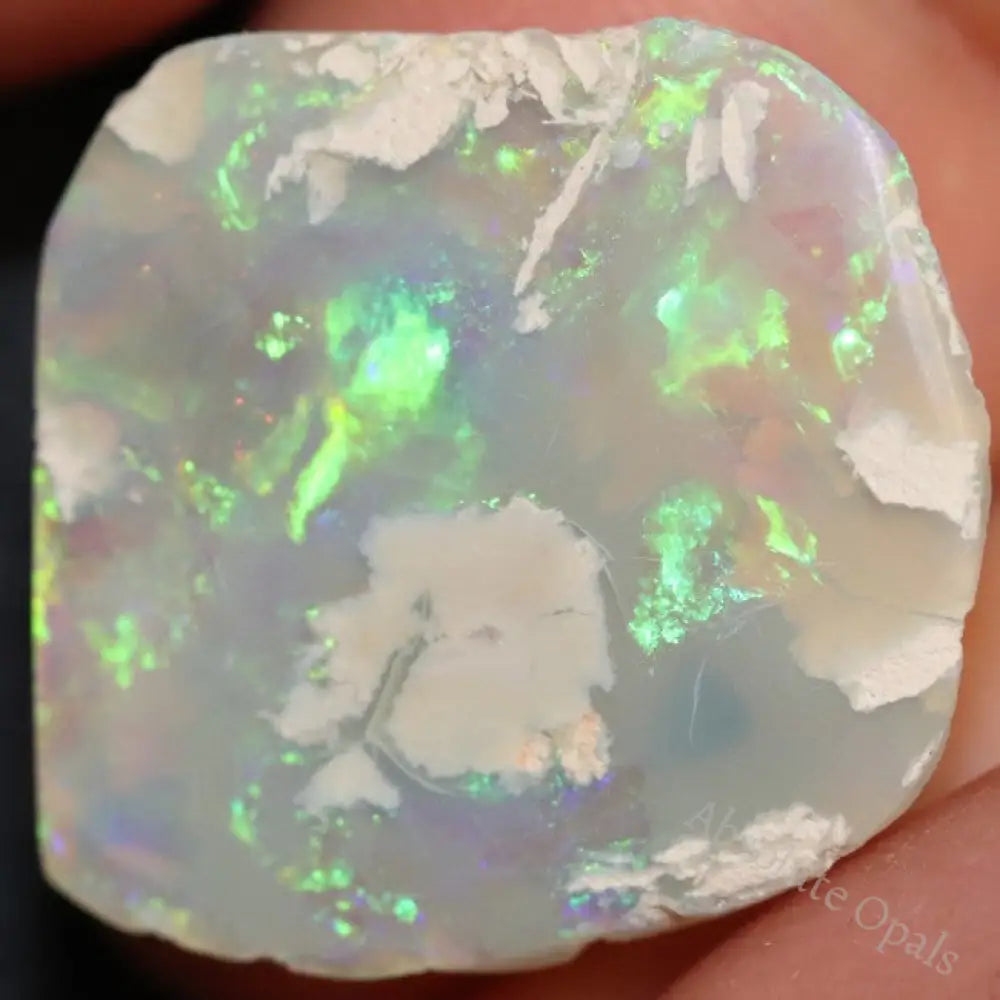 Australian Semi Black Opal Rough, Lightning Ridge, Polished Specimen