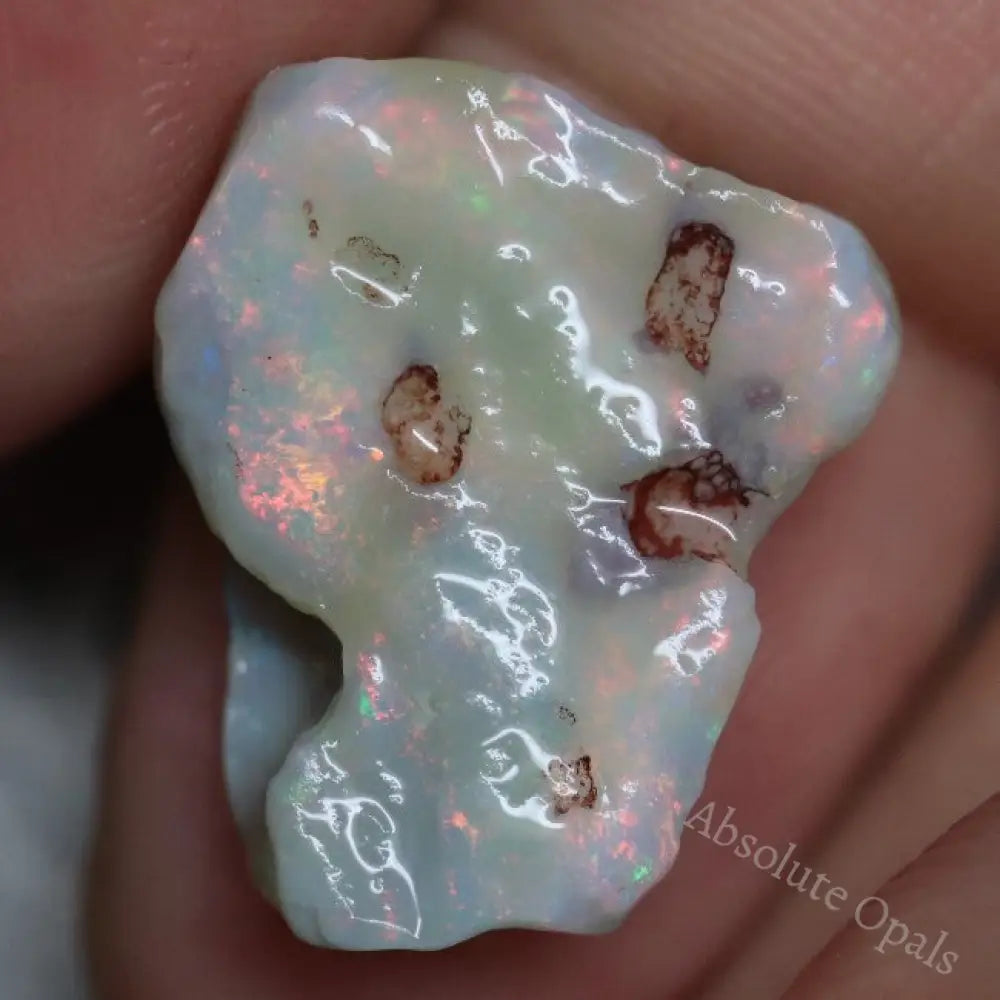 7.75 Cts Single Opal Rough For Carving 18.6X14.9X5.6Mm