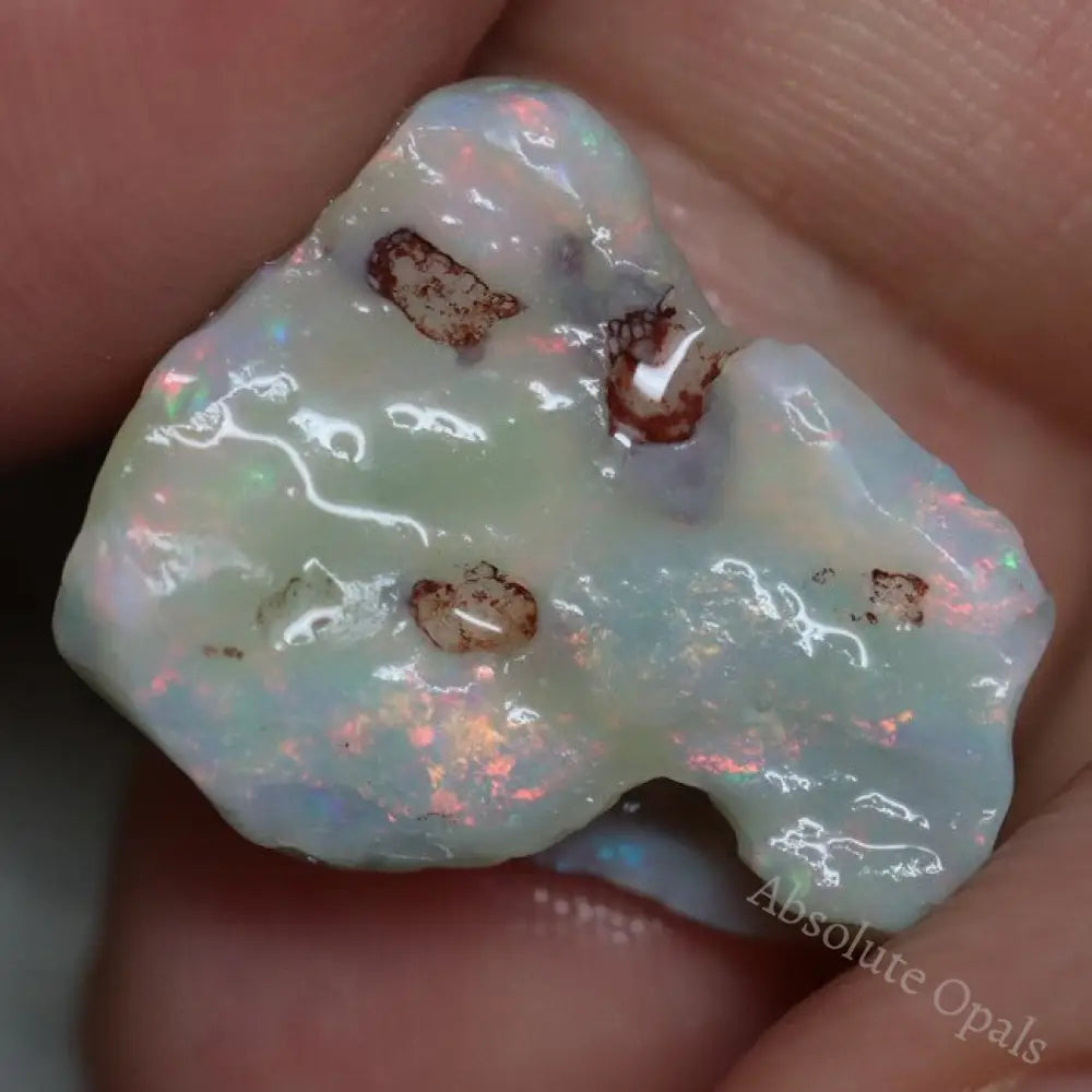 7.75 Cts Single Opal Rough For Carving 18.6X14.9X5.6Mm