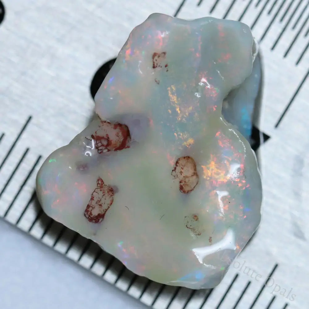 7.75 Cts Single Opal Rough For Carving 18.6X14.9X5.6Mm